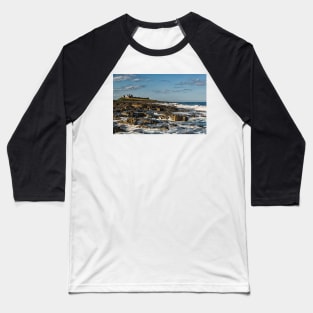 Dunstanburgh Castle Baseball T-Shirt